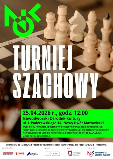 plakat promujący wydarzenie, wersja graficzna informacji