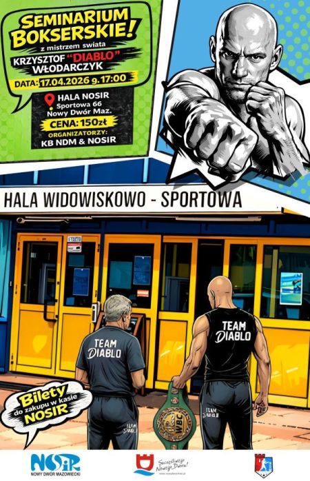 plakat w formie komiksu, na grafice informacja o spotkaniu