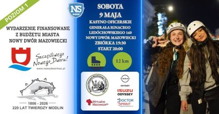 graficzna informacja o wydarzeniu, dwie kobiety w kaskach uśmiechają się do zdjęcia