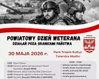plakat promujący wydarzenie, wersja graficzna informacji
