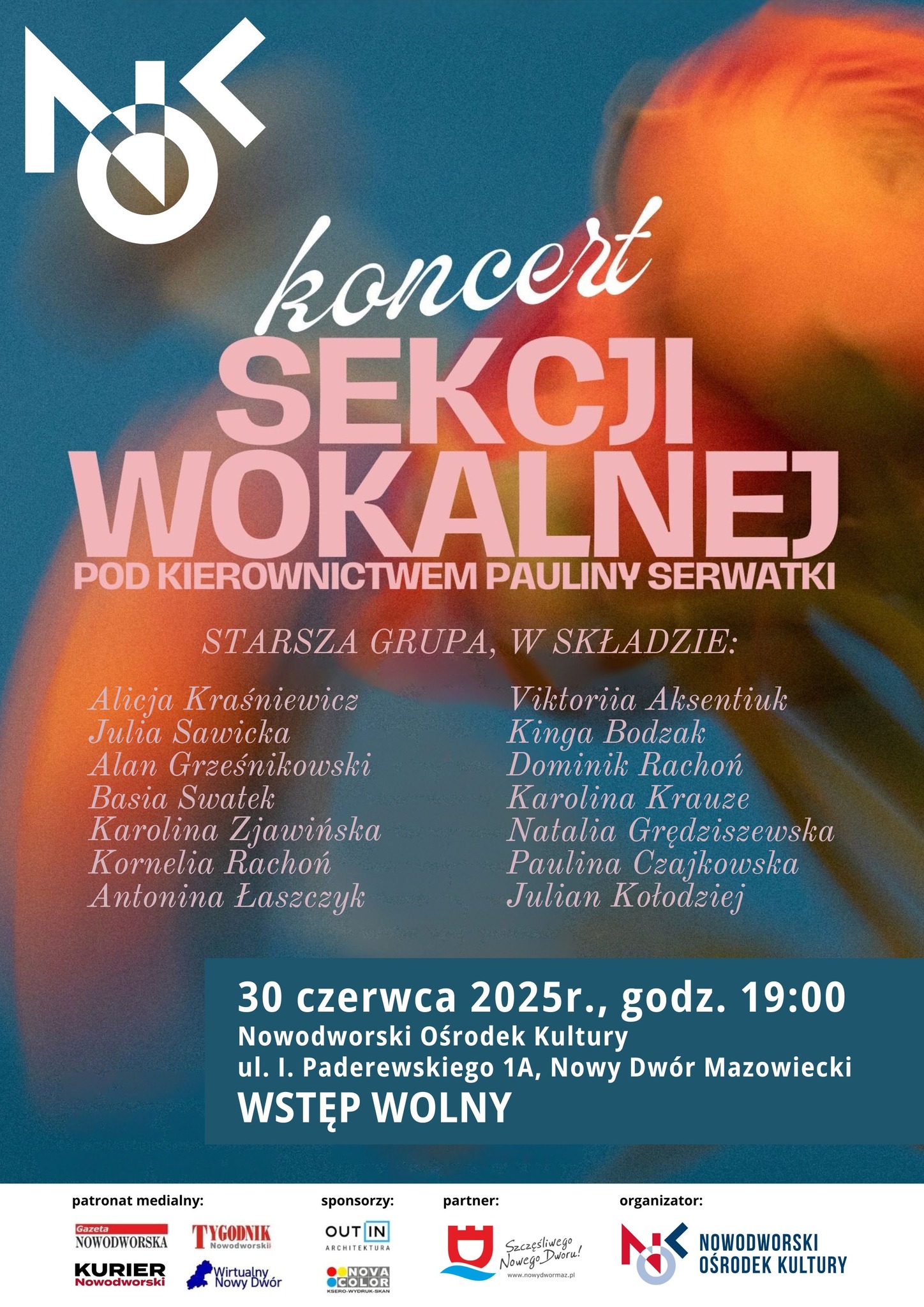 Koncert sekcji wokalnej pod kierownictwem Pauliny Serwatki