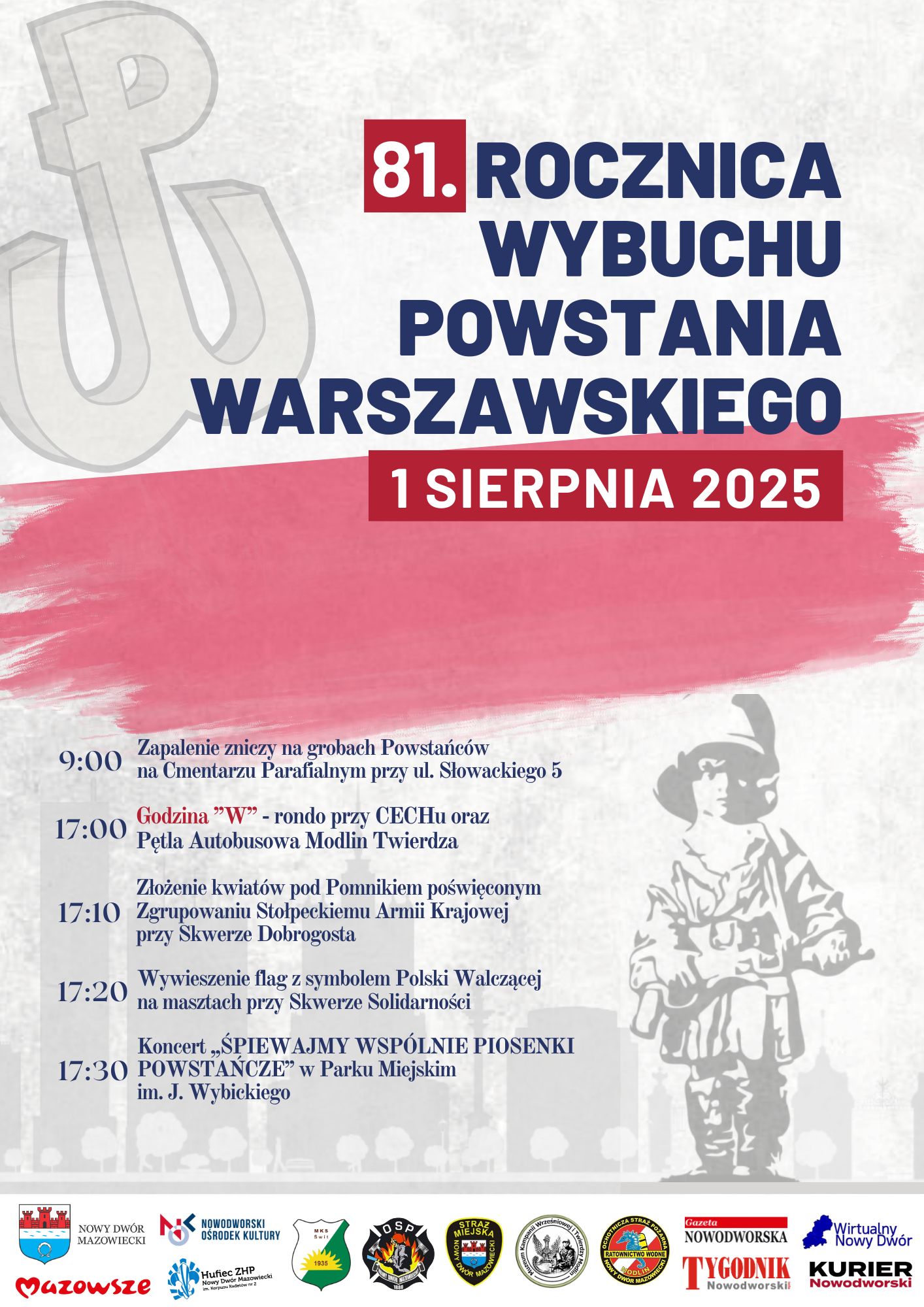 81. rocznica wybuchu Powstania Warszawskiego