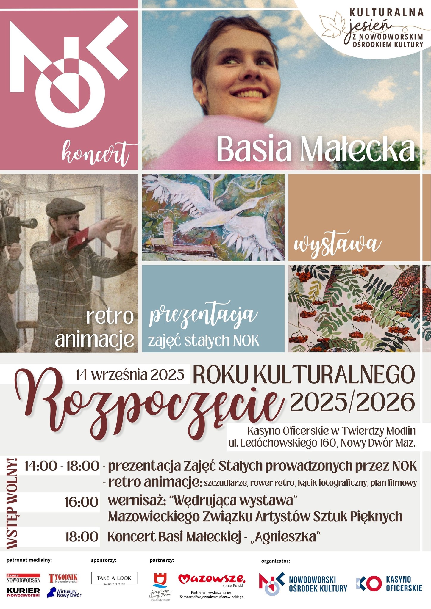 Rozpoczęcie roku kulturalnego 2025/2026 w Nowodworskim Ośrodku Kultury