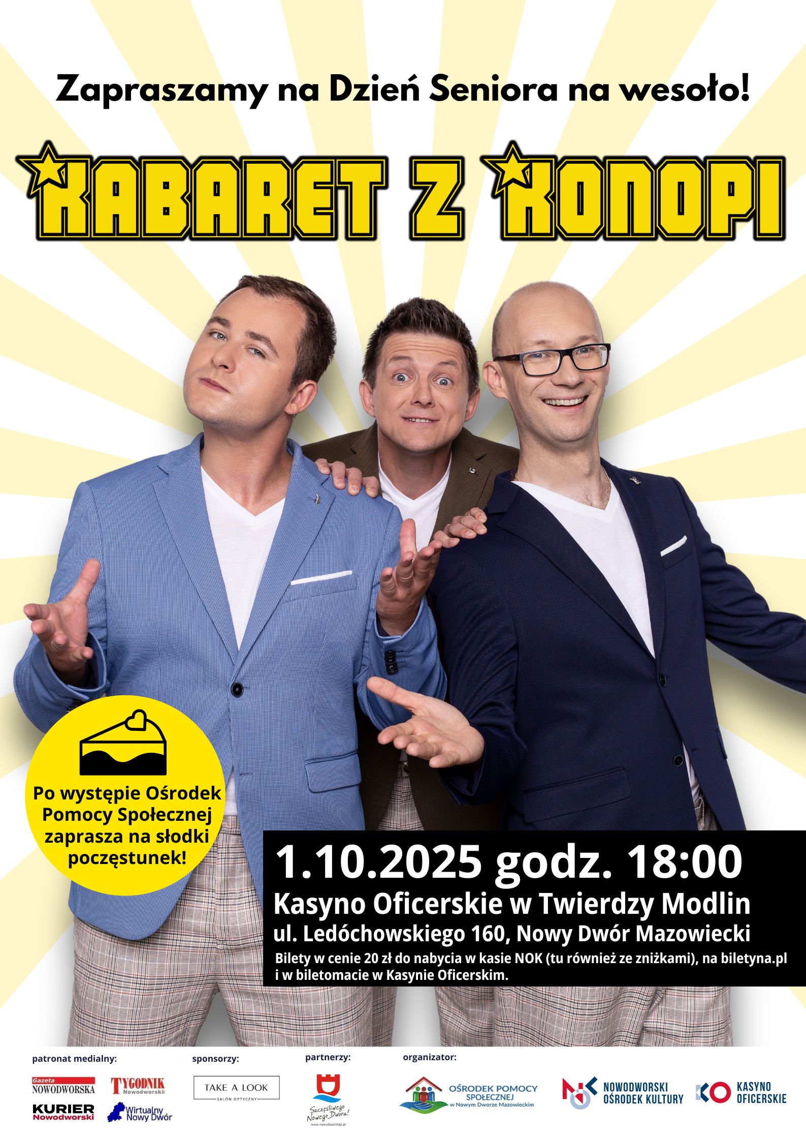 Dzień Seniora na wesoło w Kasynie Oficerskim!