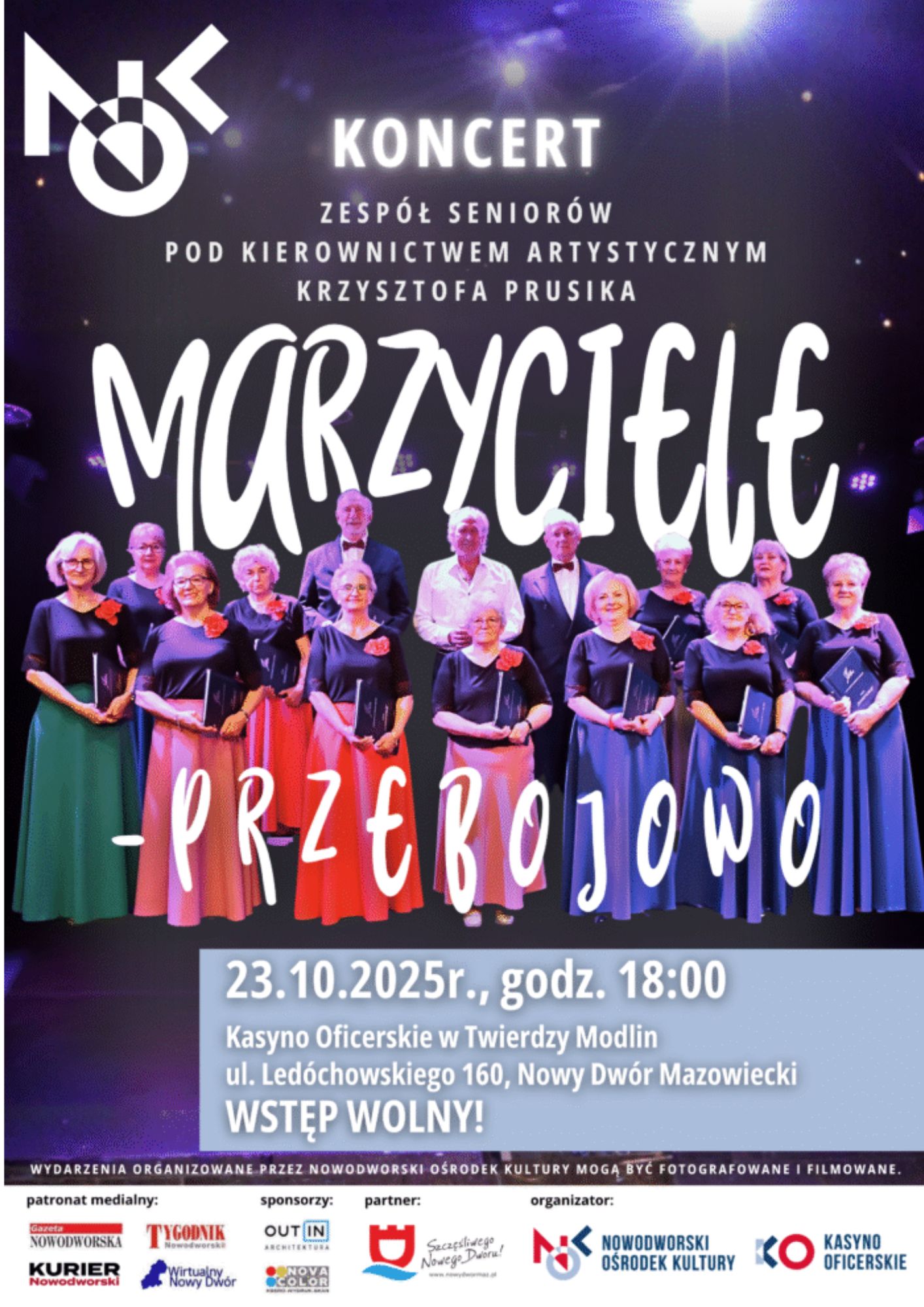 Koncert: Marzyciele – przebojowo