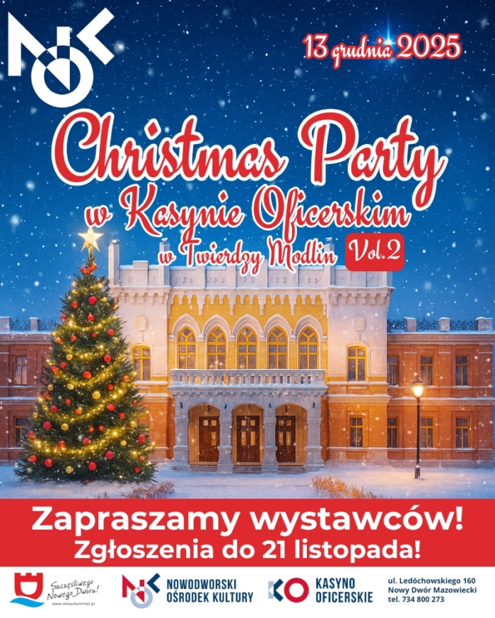 Christmas Party w Kasynie Oficerskim vol. 2 – zgłoszenia wystawców