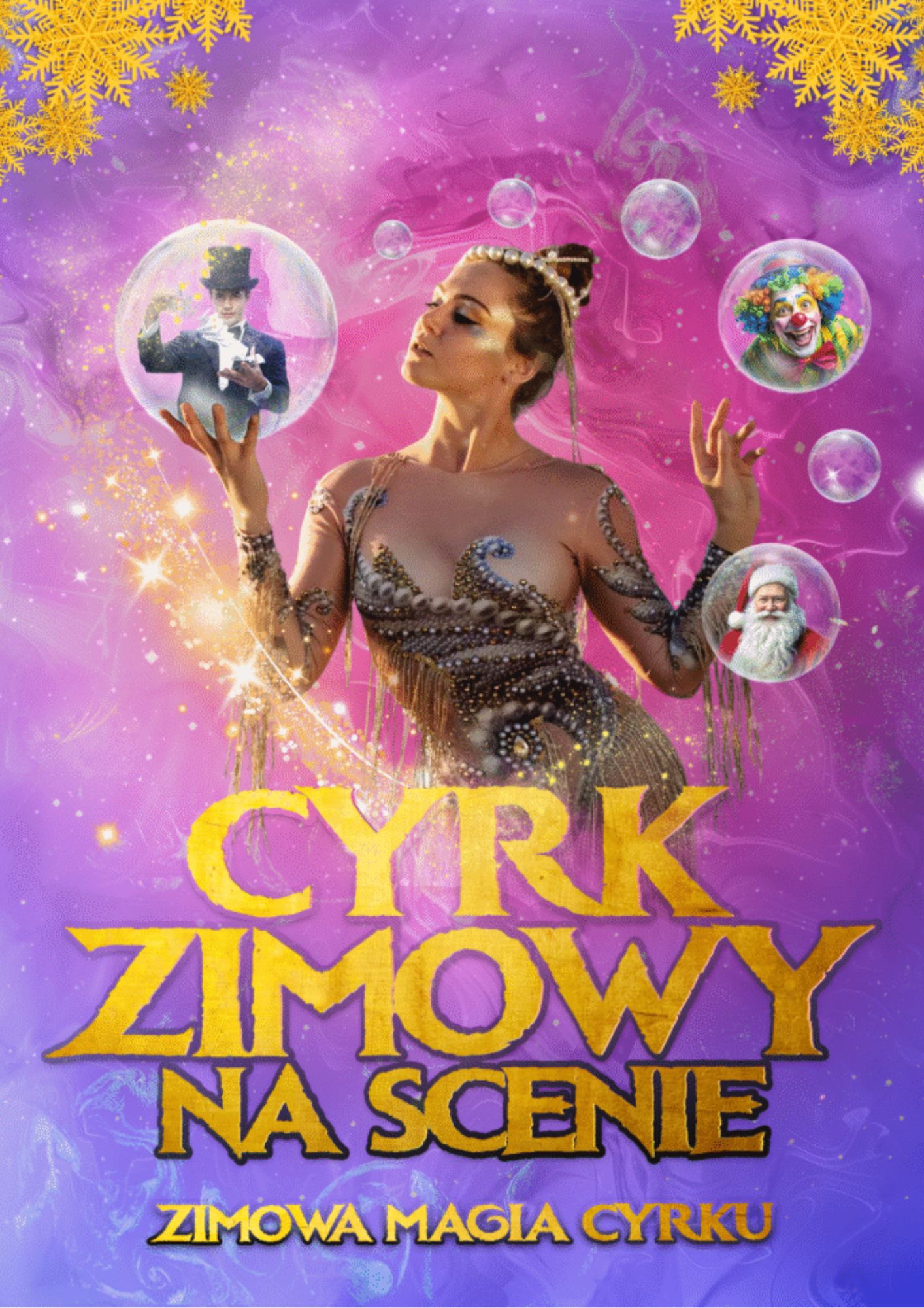 Cyrk Zimowy na scenie. Zimowa Magia Cyrku