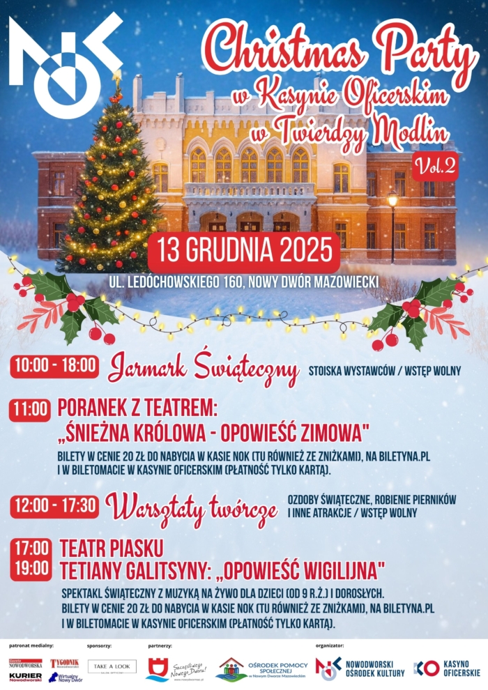 Christmas Party w Kasynie Oficerskim