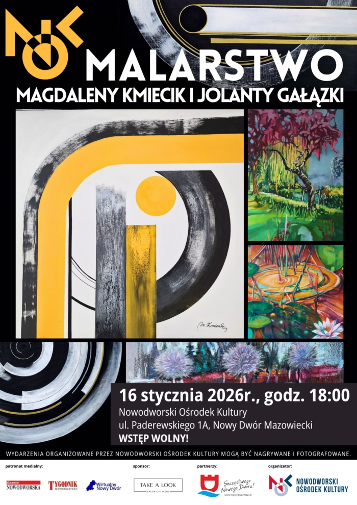 Wernisaż wystawy MALARSTWO Magdaleny Kmiecik i Jolanty Gałązki