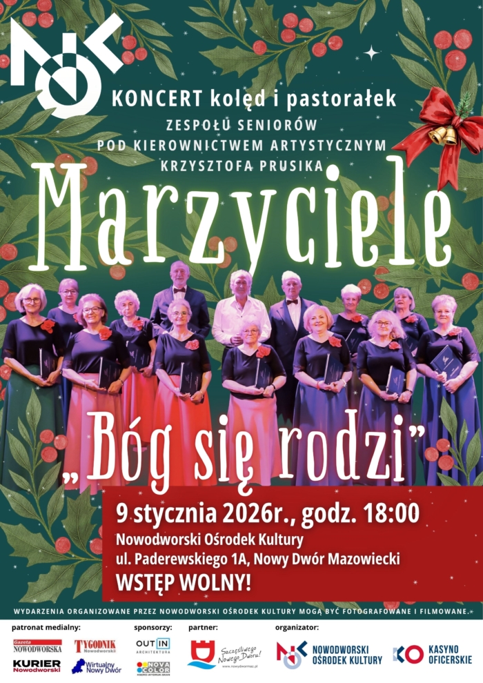 Koncert zespołu Marzyciele: „Bóg się rodzi”