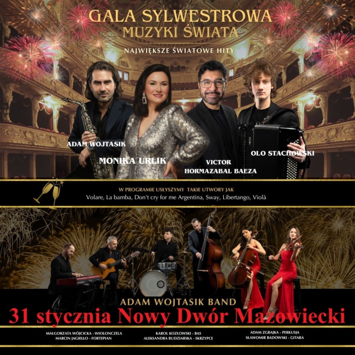 Koncert Muzyki Świata: Monika Urlik & Adam Wojtasik Band