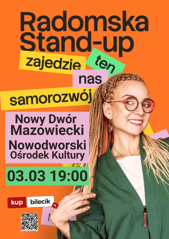 STAND-UP Aleksandra Radomska „Zajedzie nas ten samorozwój”