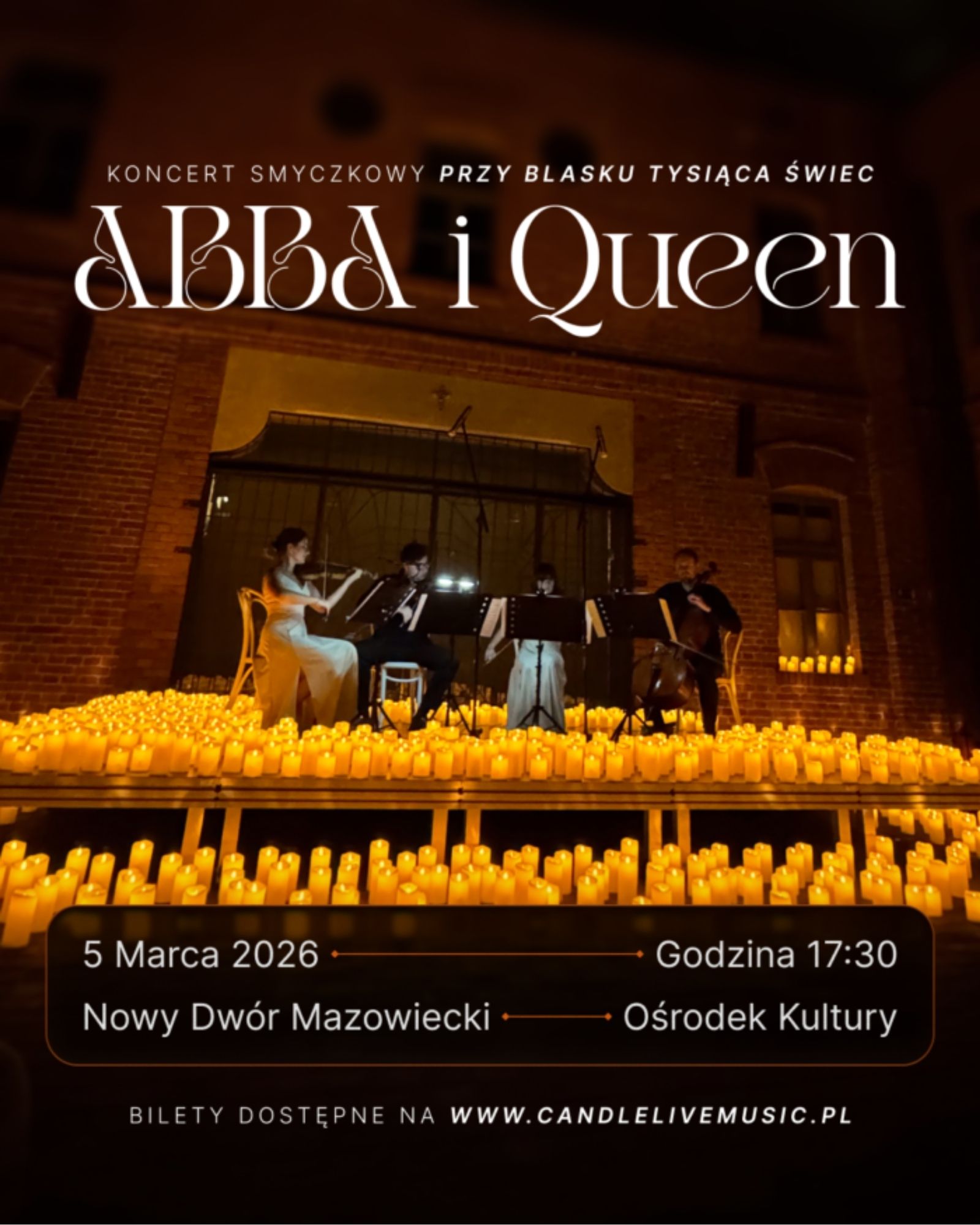 Koncert przy świecach: Abba & Queen