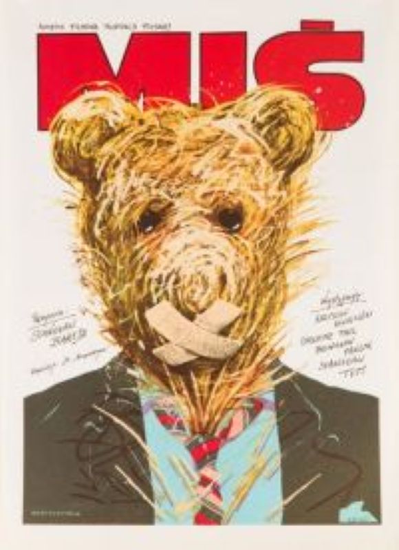 plakat promujący film Miś