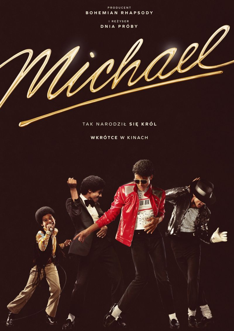 plakat promujący film Michael