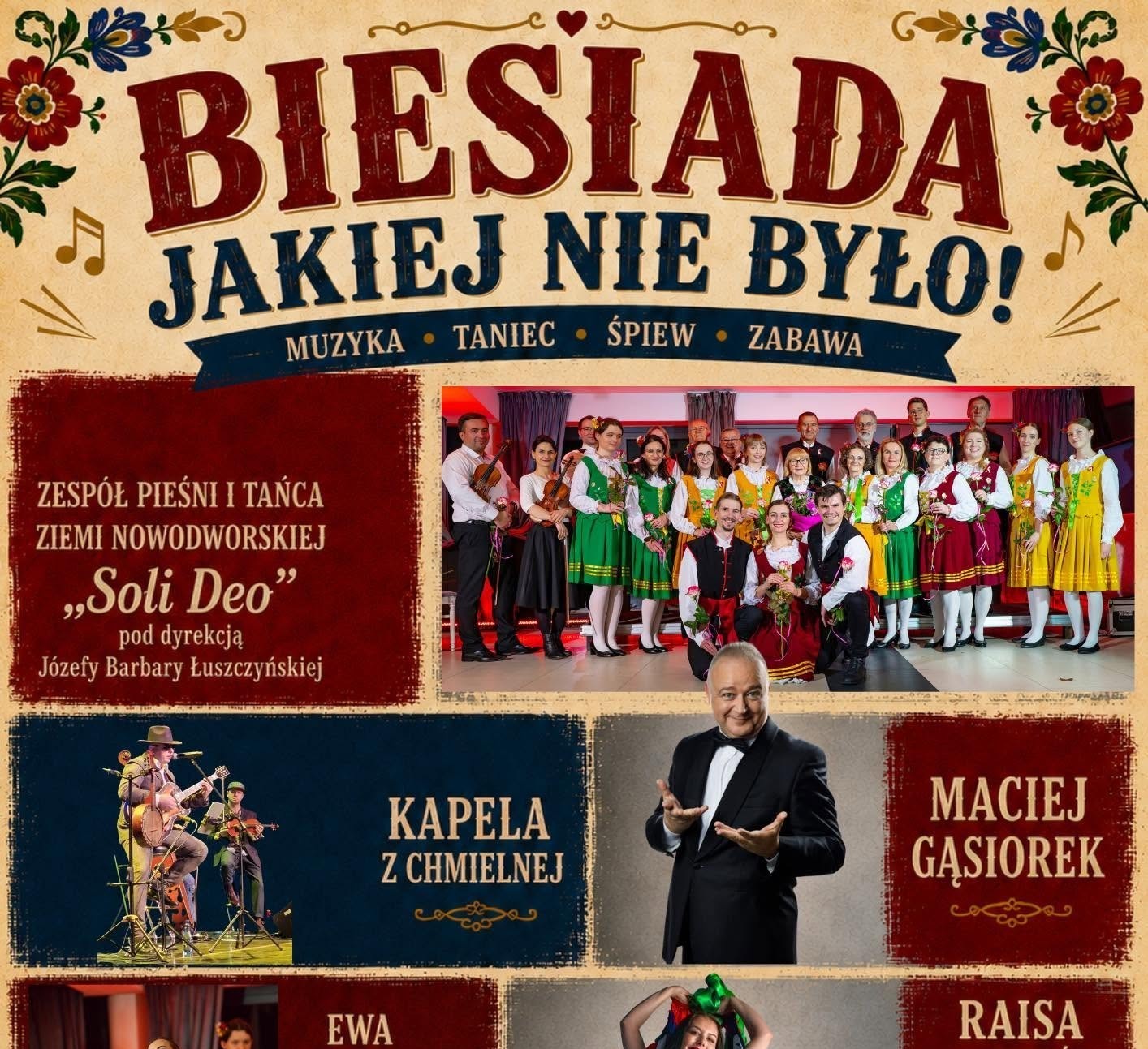 Zaproszenie: „Biesiada jakiej nie było!” w Parku Miejskim