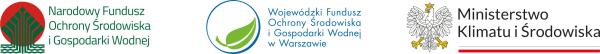 Loga: Narodowego Funduszu Ochrony Środowiska, Wojewódzkiego Funduszu Ochrony Środowiska, Ministerstwa Klimatu i Środowiska.