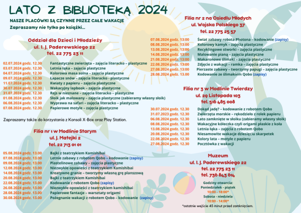 Lato z biblioteką 2024