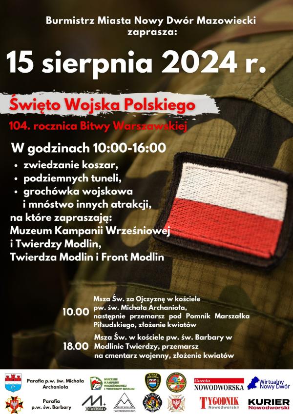 15 sierpnia - Uczcijmy Święto Wojska Polskiego