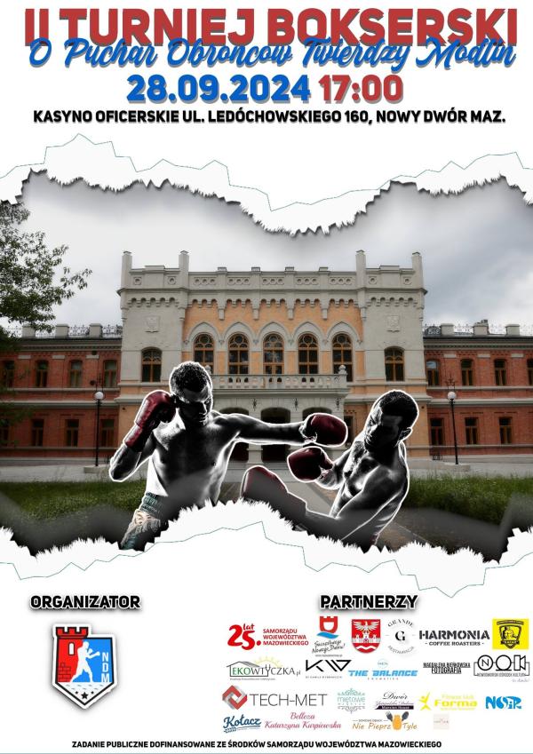 II Turniej Bokserski o Puchar Obrońców Twierdzy Modlin