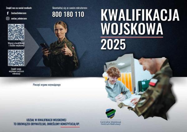 Kobieta w mundurze wojskowym. Mężczyzna w swetrze naprzeciwko mężczyzny w mundurze.