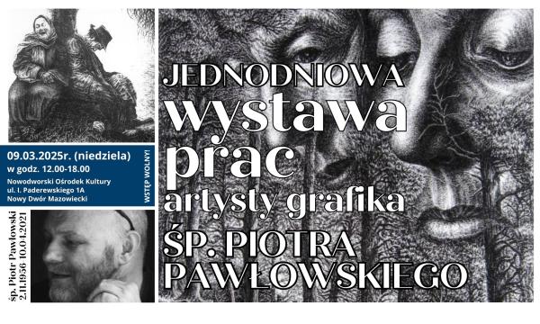 Głowa mężczyzny z wąsami i brodą. Kobieta i mężczyzna siedzą przy drzewie. Dwie twarze ludzkie przenikają się z drzewami.