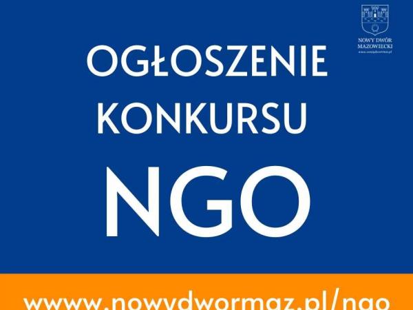 Ogłoszenie konkursu ngo.