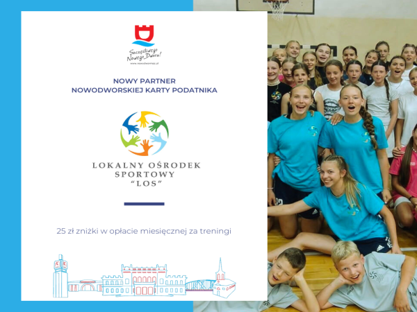 Sport z korzyściami – LOS dołącza do Karty Podatnika