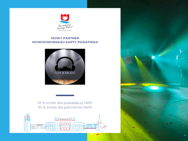 Muzyka, światła, zabawa – teraz taniej z DJ Fun and Music.