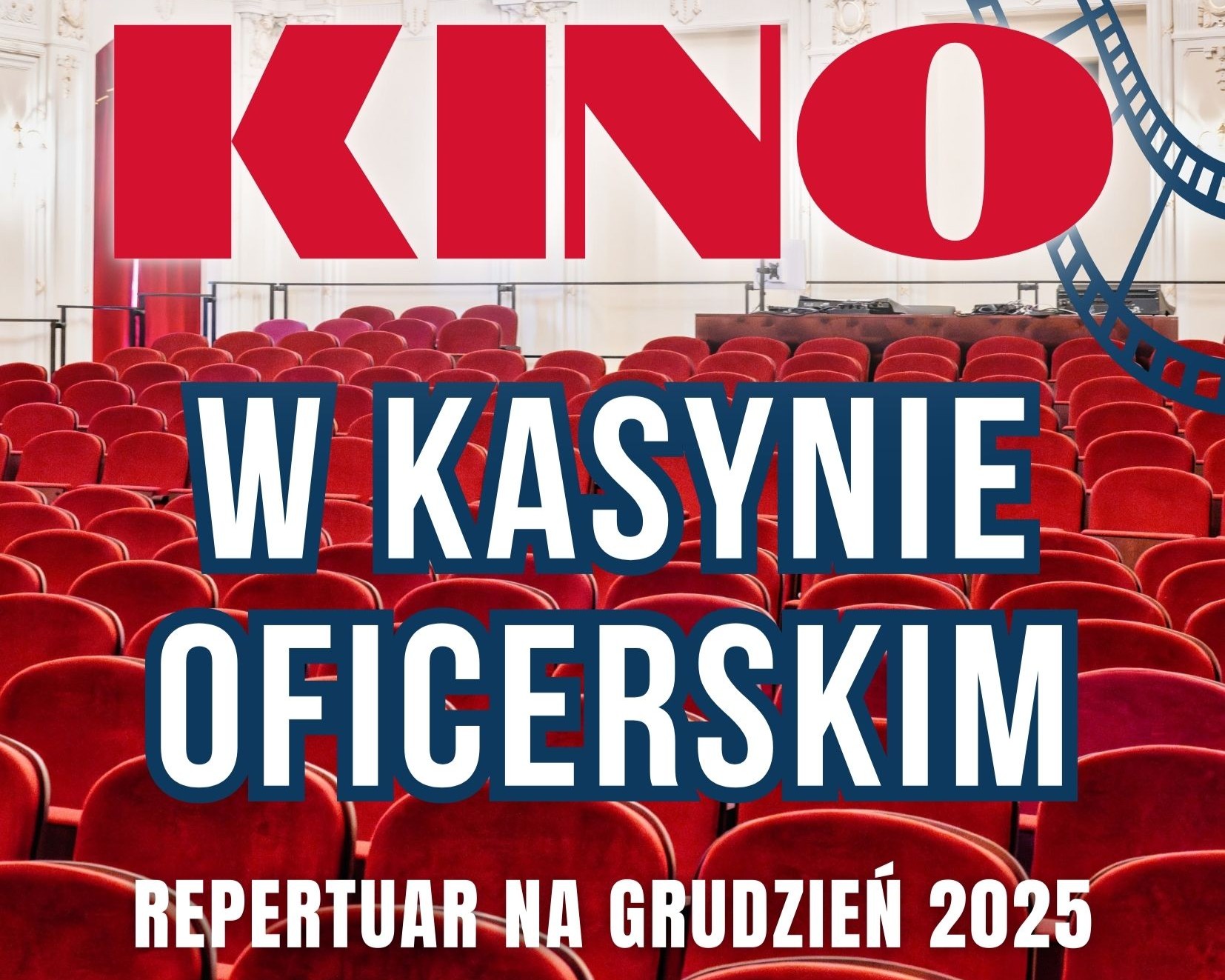 Repertuar Kina w Kasynie Oficerskim na grudzień 2025