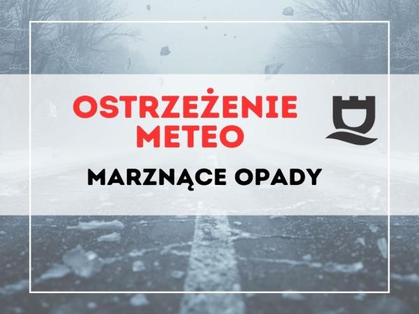 Uwaga na marznące opady