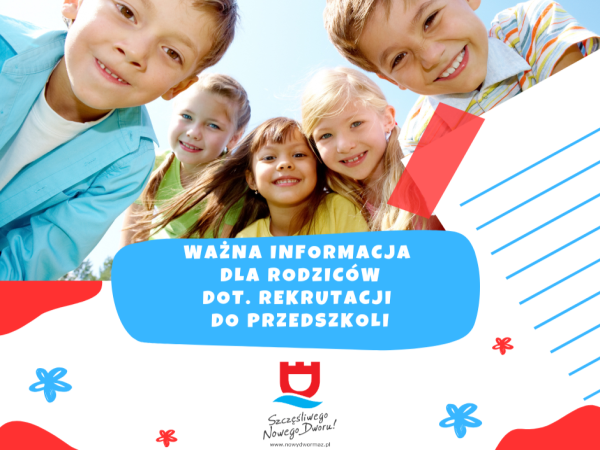 Rekrutacja do przedszkoli