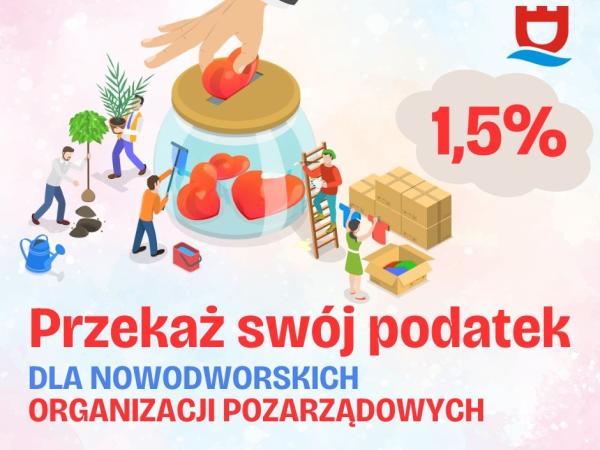 Przekaż 1,5% swojego podatku, grafika