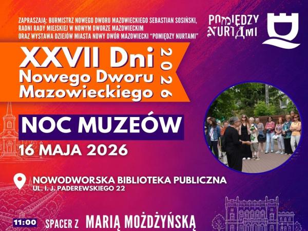 Zaproszenie na NOC MUZEÓW 2026