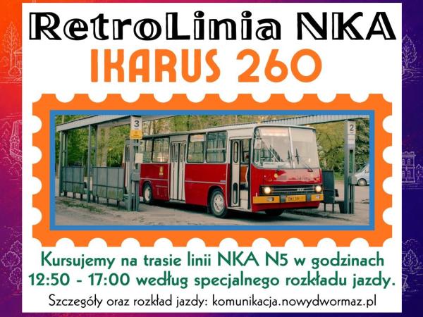 RetroLinia NKA - zabytkowy autobus