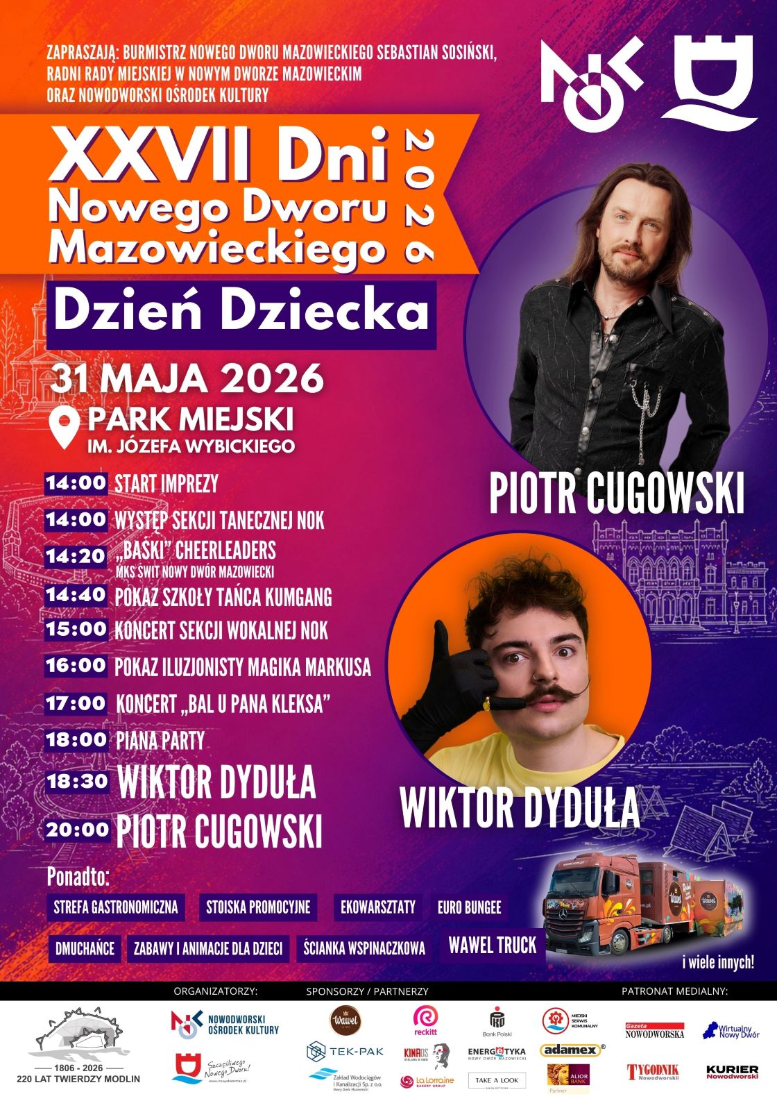 XXVII Dni Nowego Dworu Mazowieckiego czas zacząć