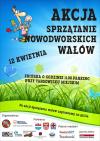 Sprzątanie nowodworskich wałów