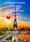 Pływanie przy muzyce francuskiej