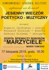 Jesienny koncert poetycko-muzyczny