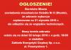 Ogłoszenie!