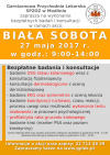 Biała sobota – bezpłatne badania i konsultacje w Przychodni w Modlinie Twierdzy