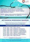 Aktywizacja seniorów - spotkania z lekarzami, trenerem fitness oraz rehabilitantem - październik