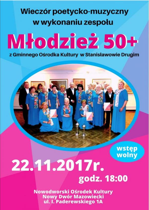 Koncert zespołu „Młodzież 50+”