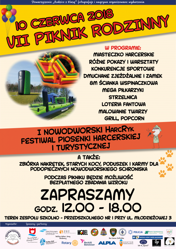 Piknik rodzinny w ZSP1