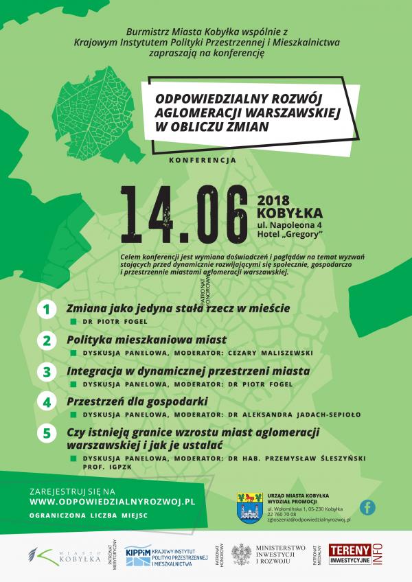 Odpowiedzialny Rozwój Miast Aglomeracji Warszawskiej w Obliczu Zmian