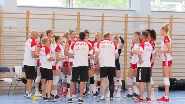 Reprezentacja Polski siatkarek przebywa w Nowym Dworze na zgrupowaniu