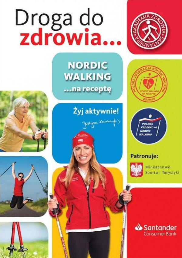 Nordic Walking na Receptę w ramach Akademii Zdrowia Santandera