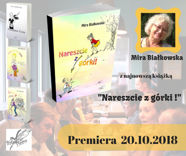 Kolejna powieść nowodworzanki Miry Białkowskiej
