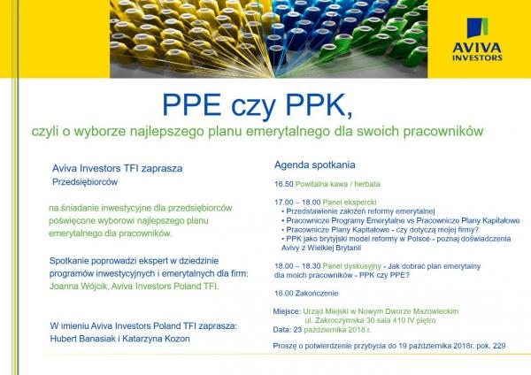 PPE czy PPK, czyli o wyborze najlepszego planu emerytalnego dla swoich pracowników