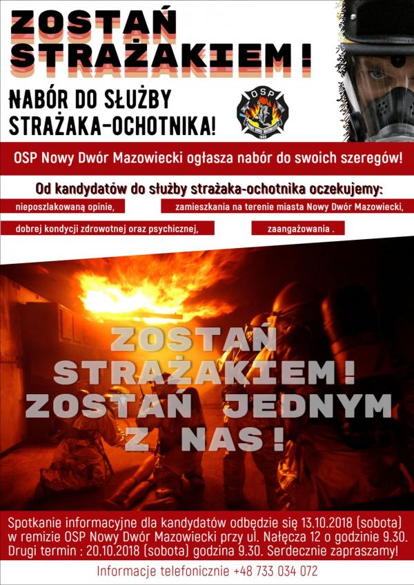 Zostań strażakiem!
